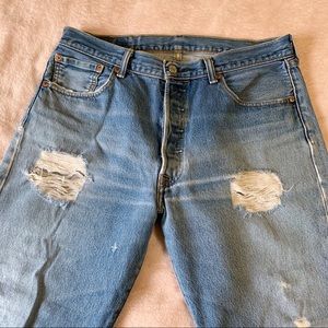 Distressed Vintage Levi’s 501